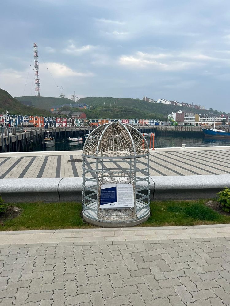 Hummerkorb Helgoland – Stahlbau